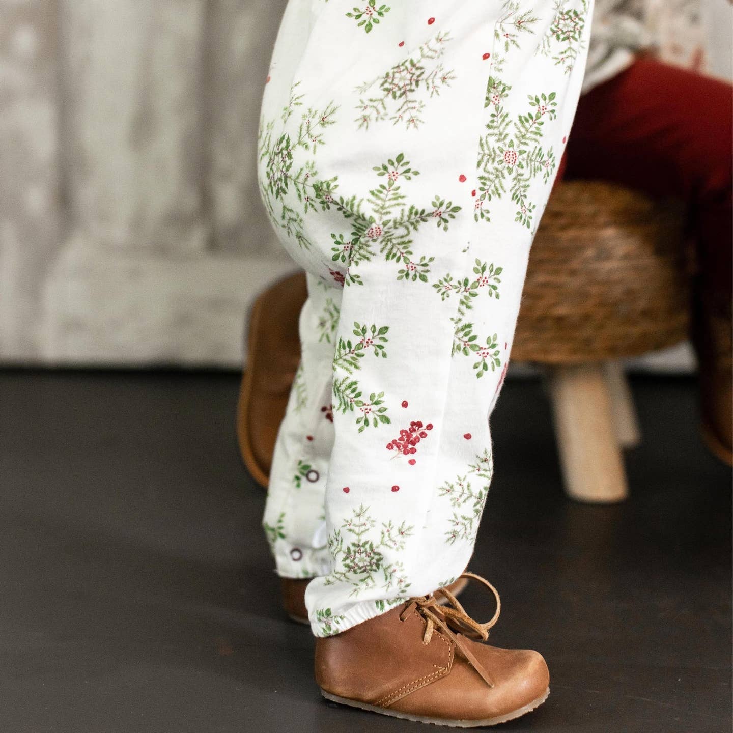 -Holiday Snowflakes Jumpsuit