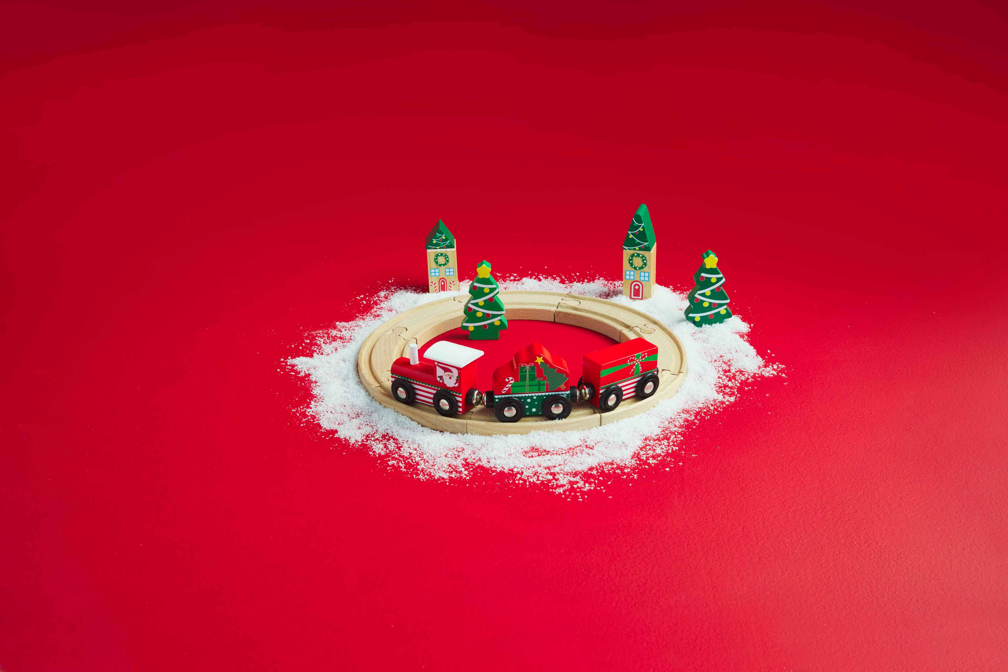 Mud Pie -Christmas Train Set