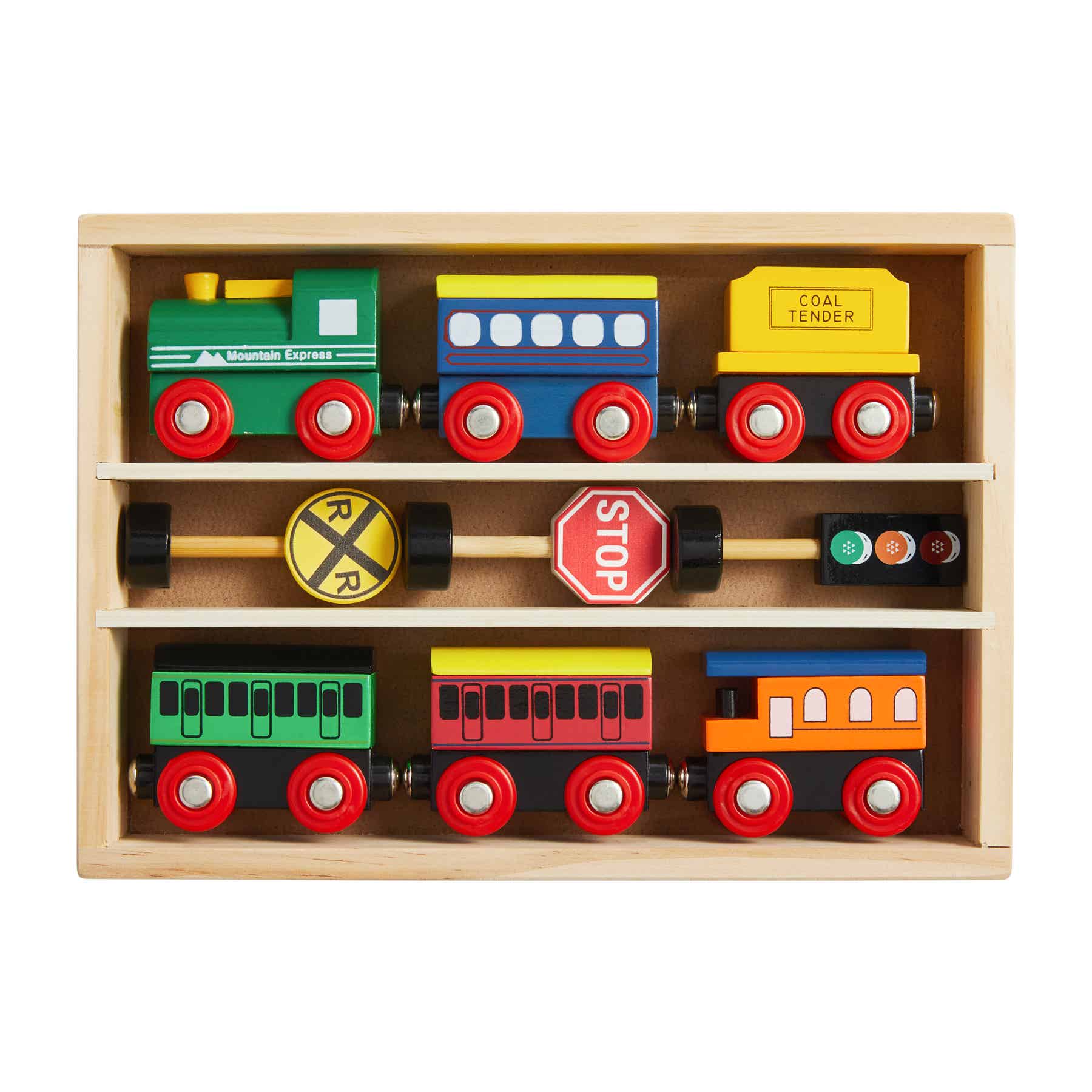 Mud Pie -Boxed Train Set