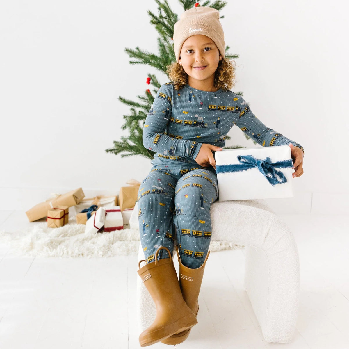 Christmas Trains Set