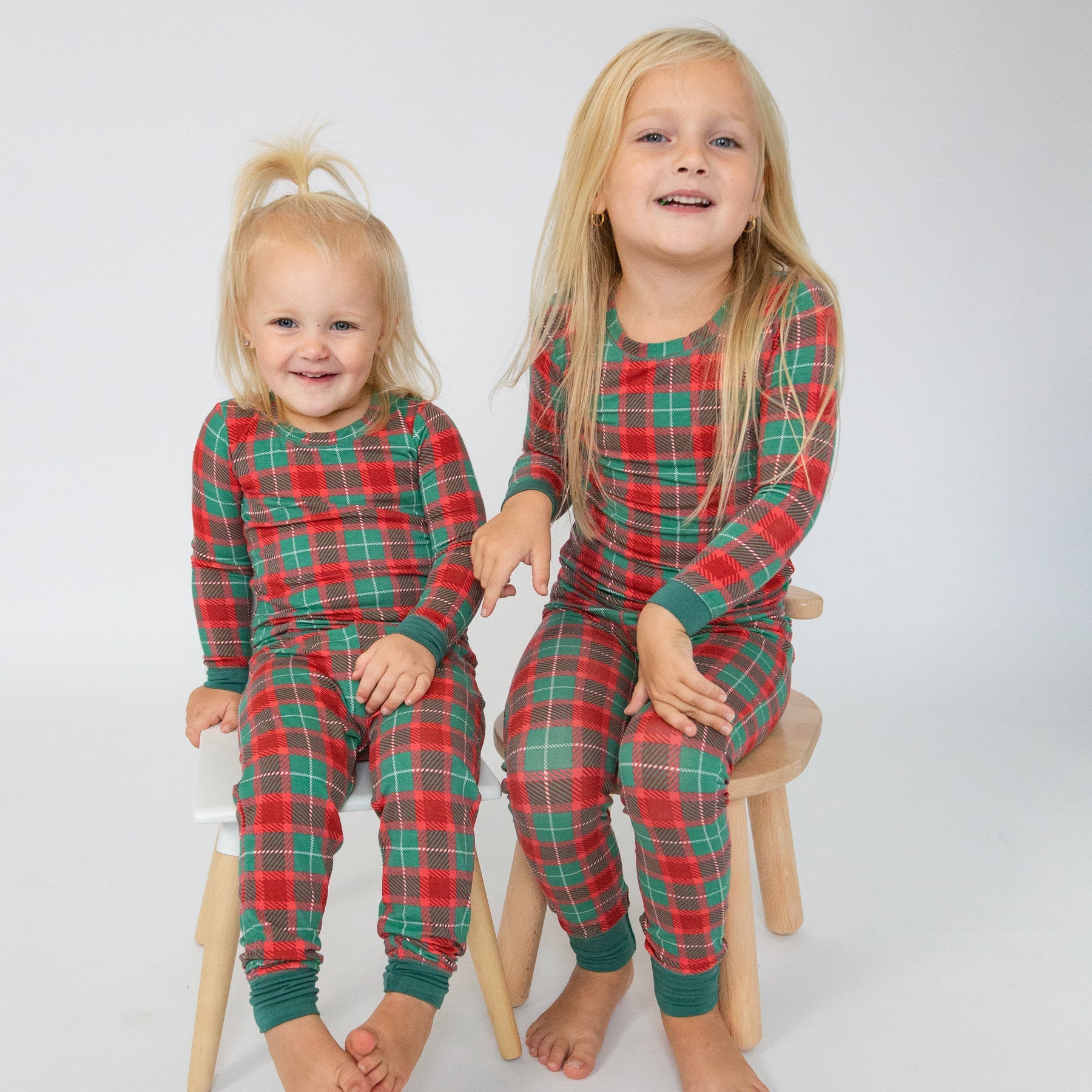 Angel Dear- Holiday Plaid Set