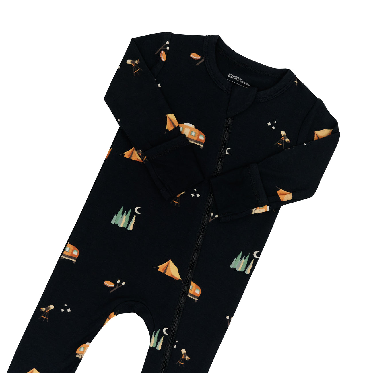 KY052-Zip Footie Under the Stars
