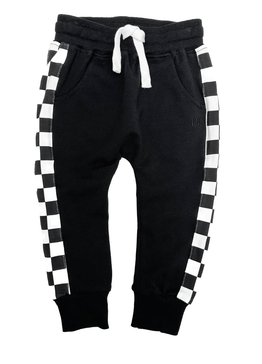 Stripe Checkered Joggers
