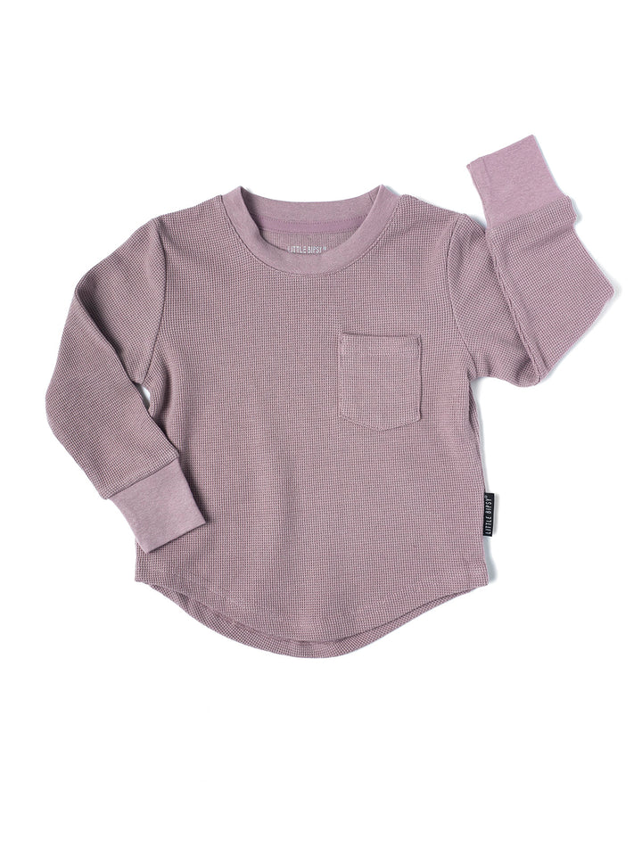 Little Bipsy- Thistle Waffle L/S