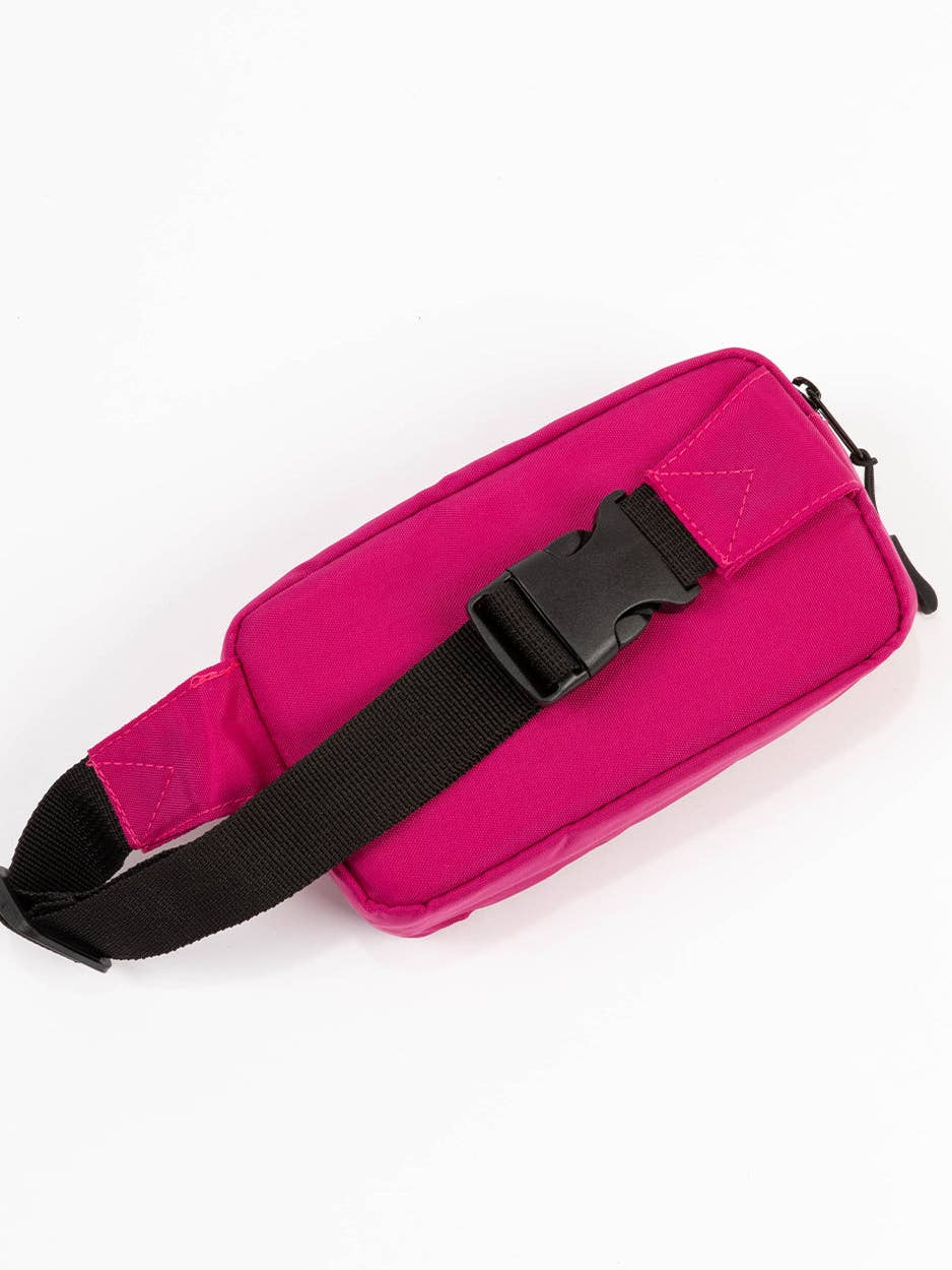 KNW02-Kids Fanny Pack | Fuchsia