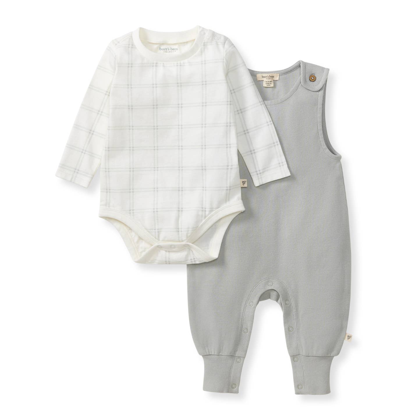 Plaid Infant Boy Jumpsuit Set