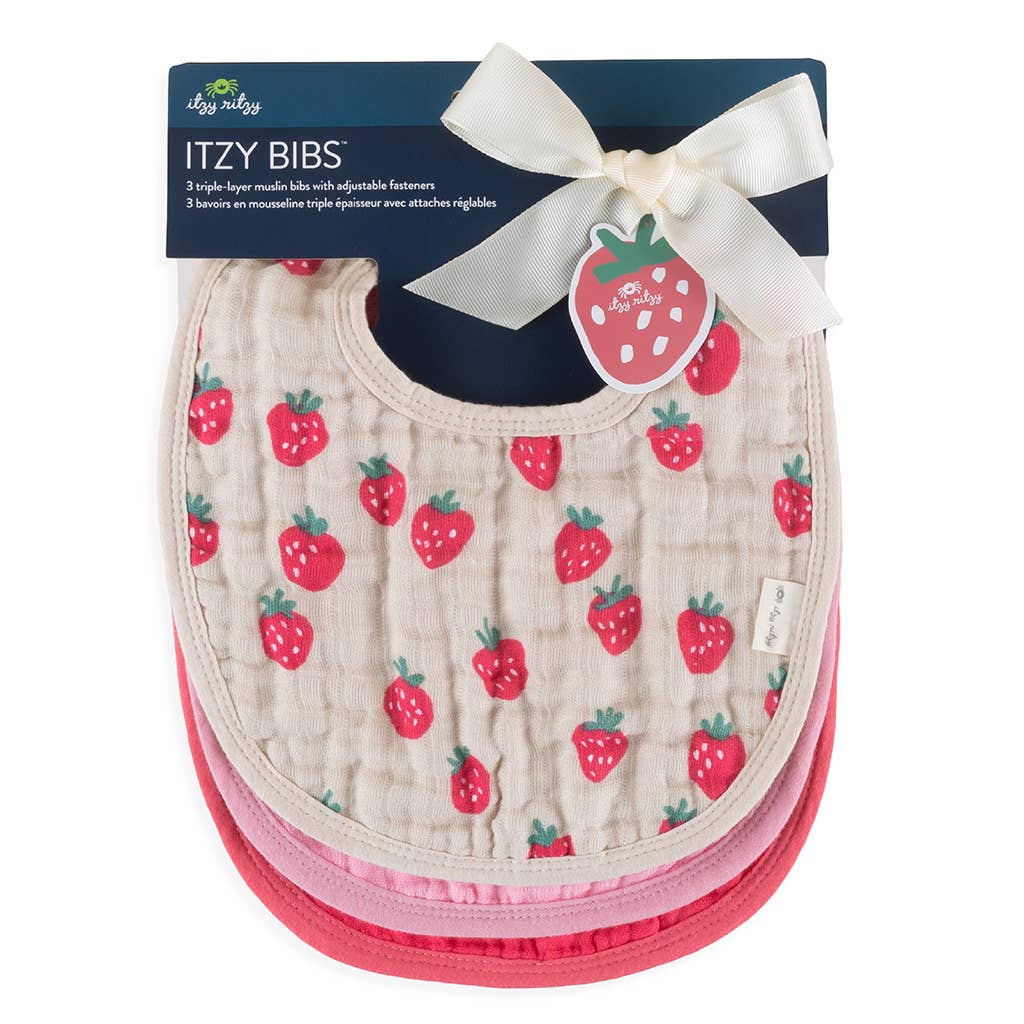 Strawberry & Cream Bib