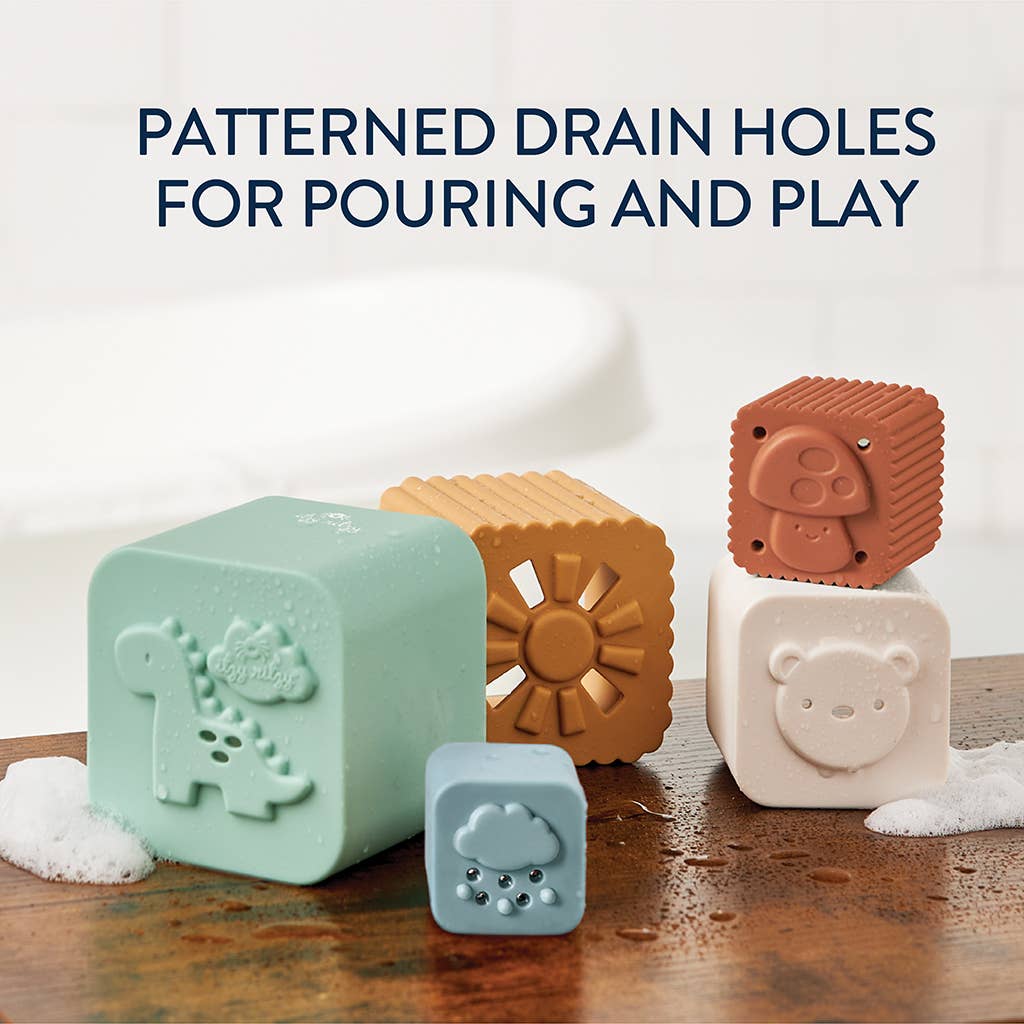 Itzy Sprinkle Stacking and Nesting Bath Cups