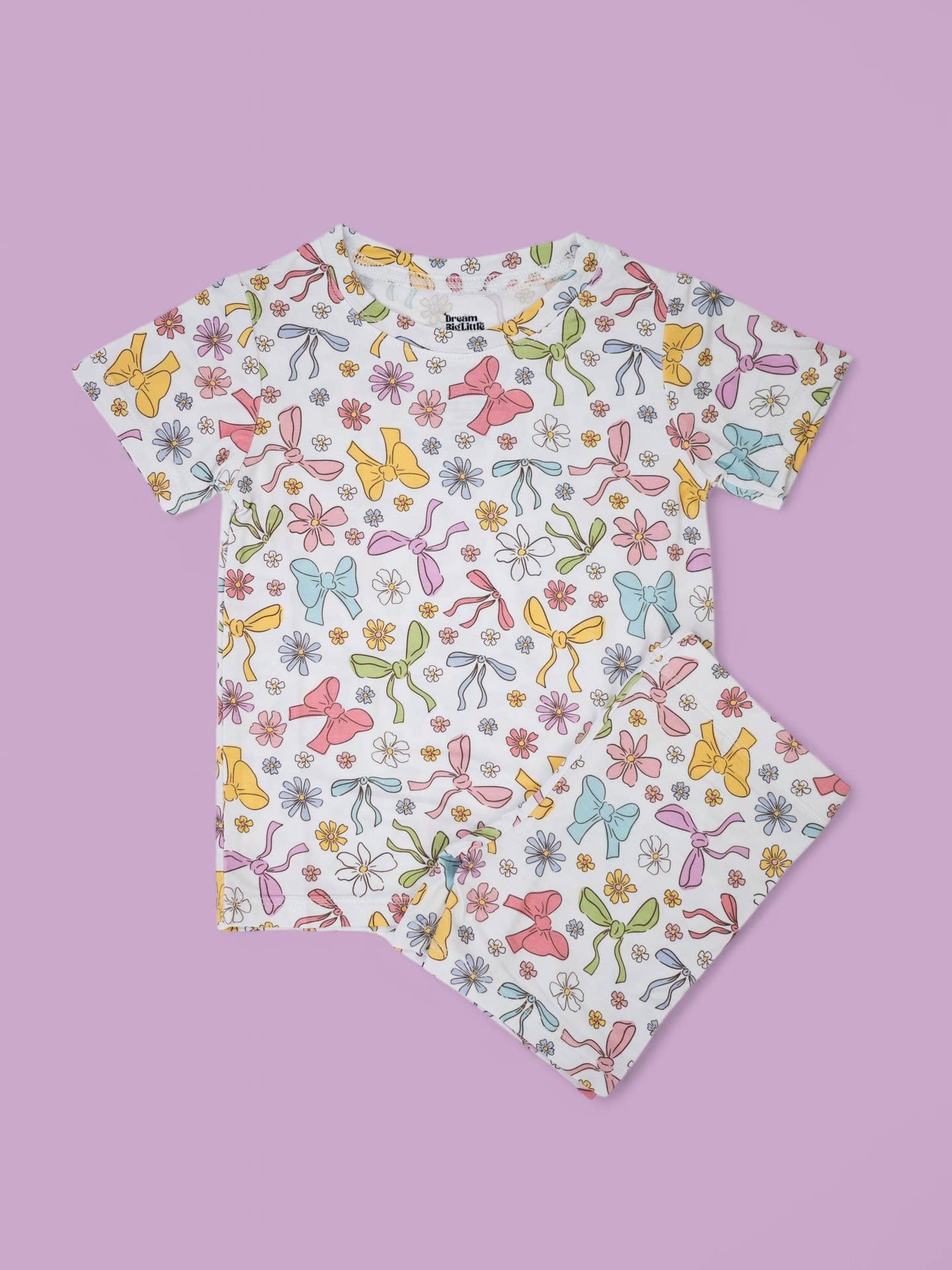 DBLC82-Bow Garden Dream Short Set