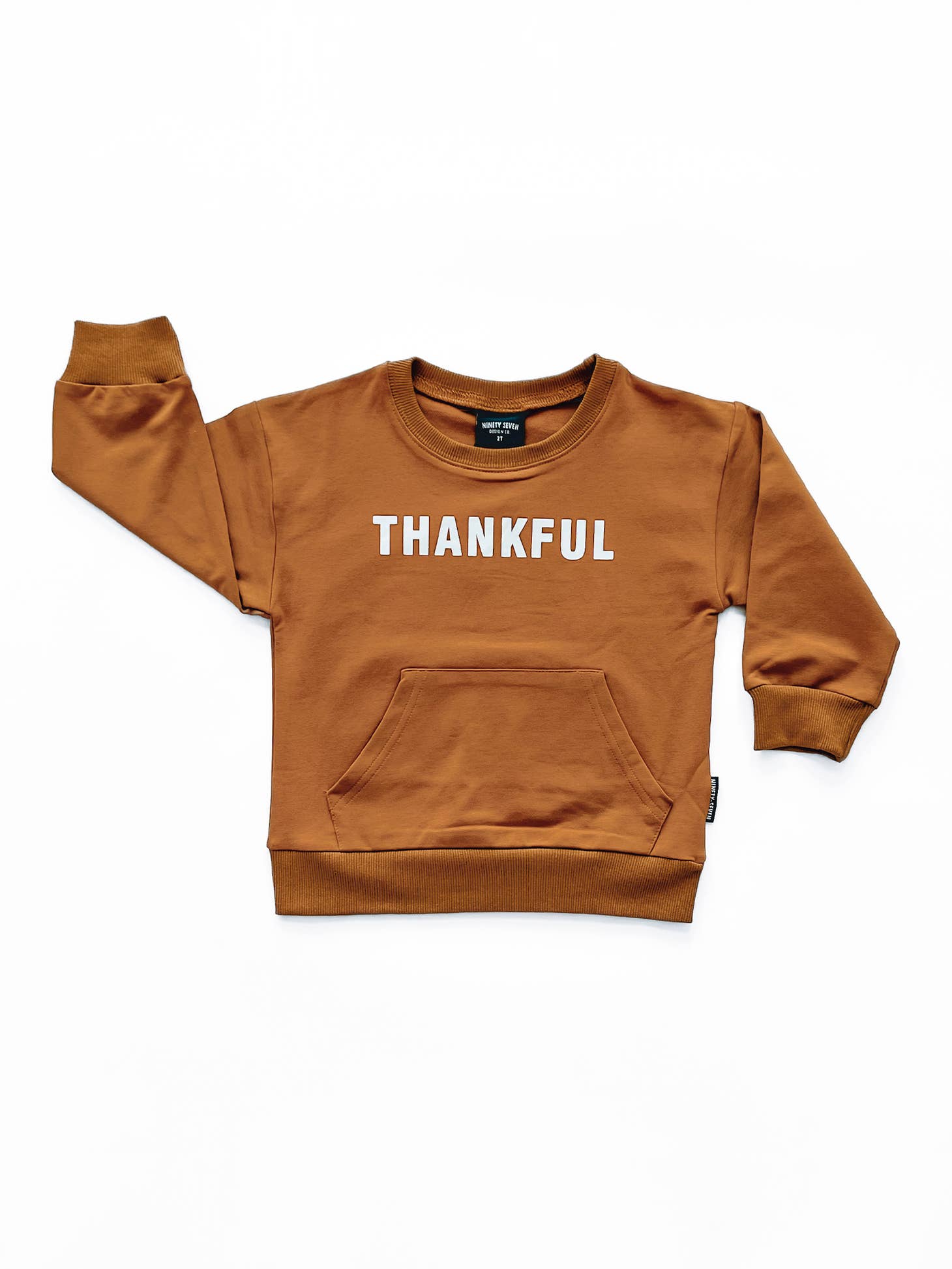97 Design Co - Thankful Fall Crewneck Sweatshirt