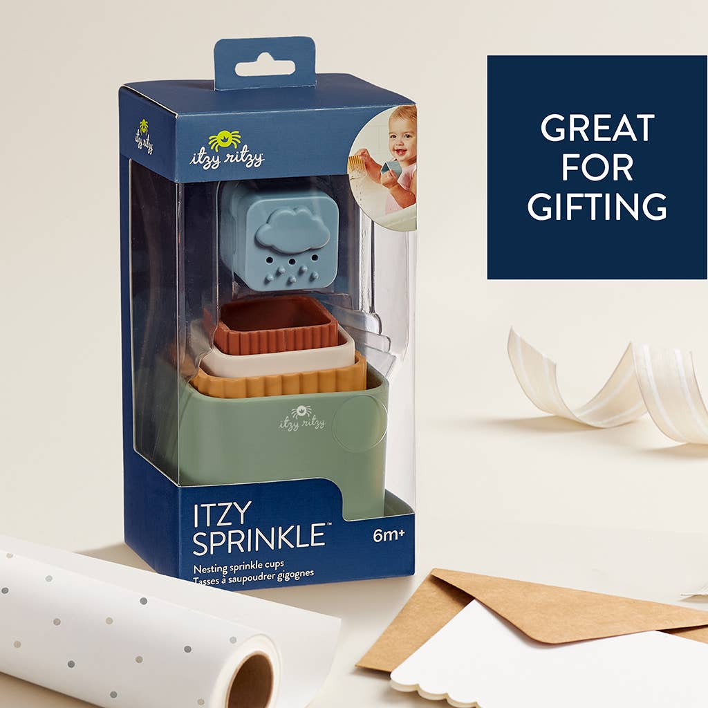 Itzy Sprinkle Stacking and Nesting Bath Cups