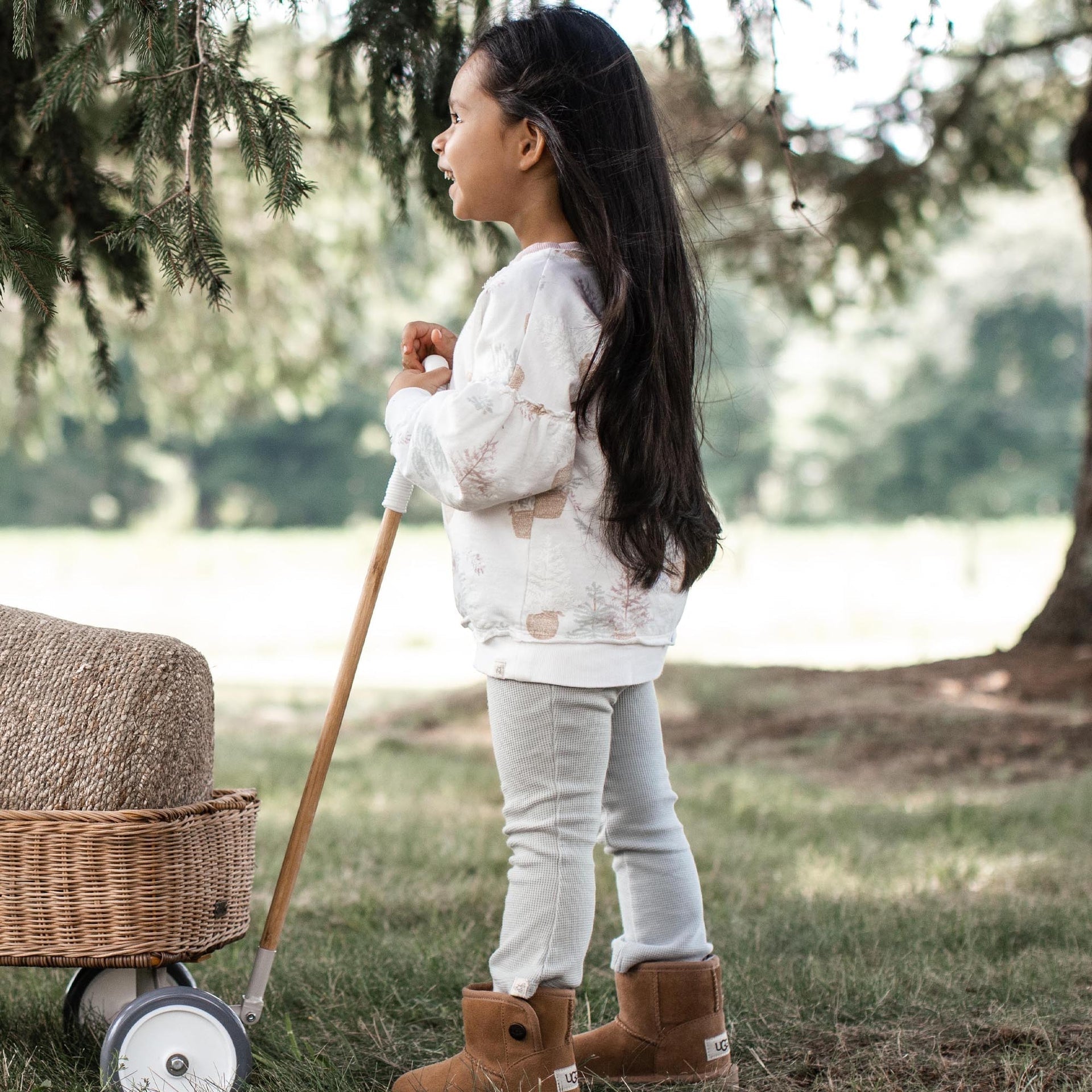 Pretty Pine Farm Organic Sweatshirt & Pants Set