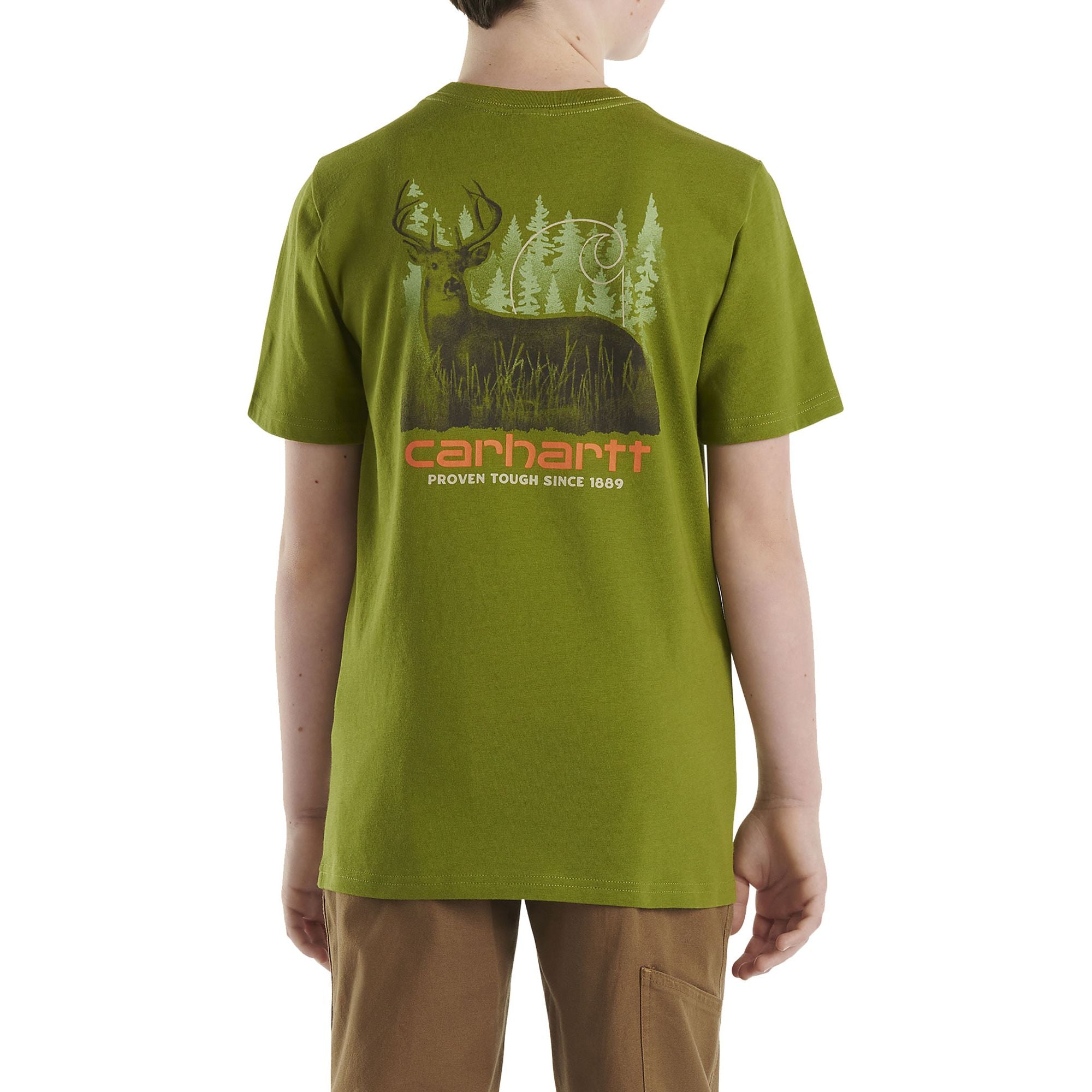 Carhartt- Green Deer Youth T-Shirt