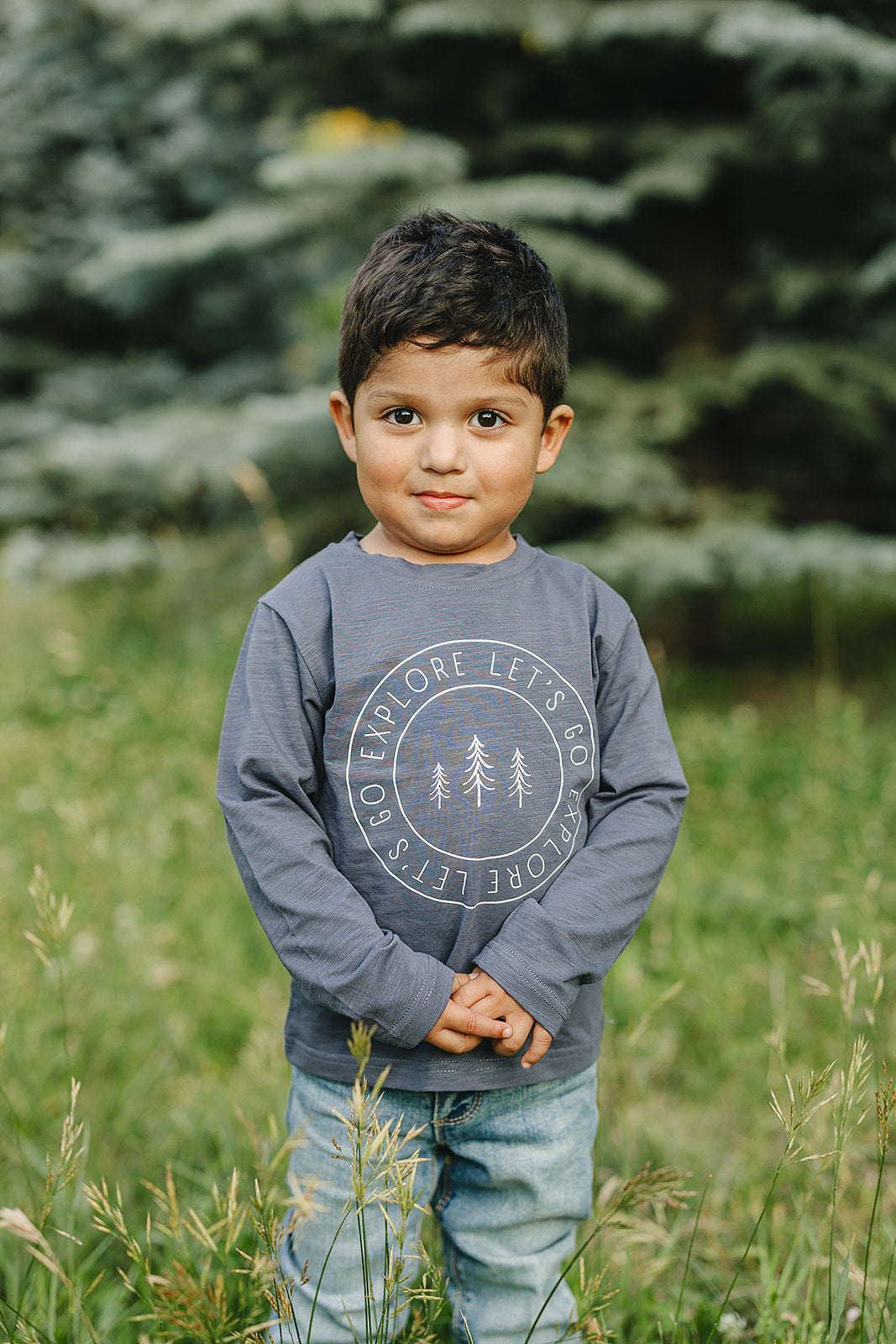 Explore L/S Cotton Tee