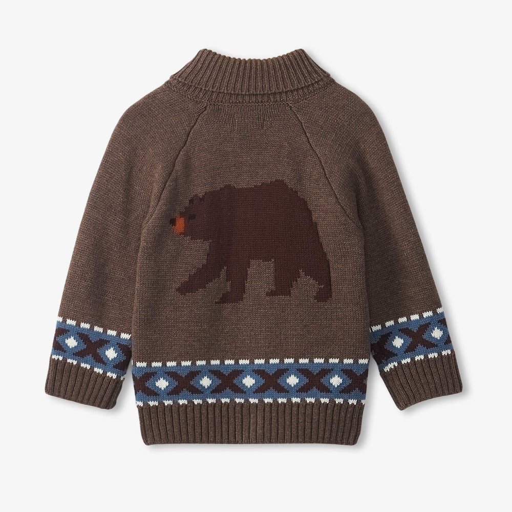 Hatley- BeAr CoLlAr SwEaTeR