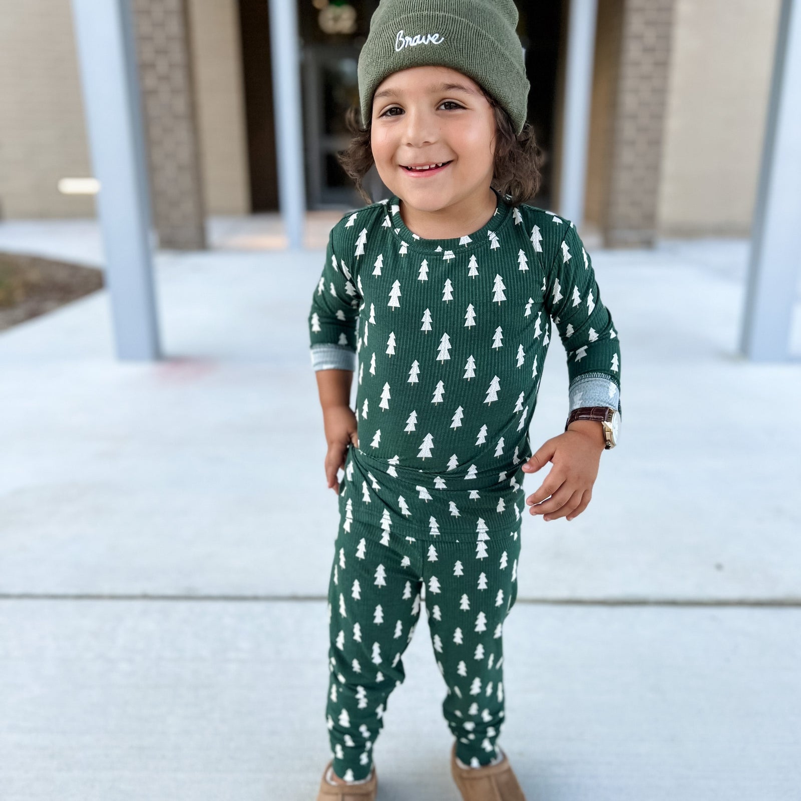 Christmas Trees Two-Piece Set