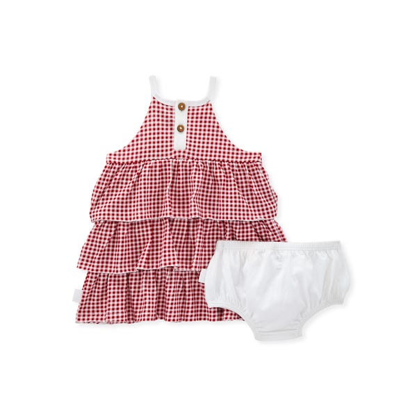 Burt's Bee Baby- Gingham Dress