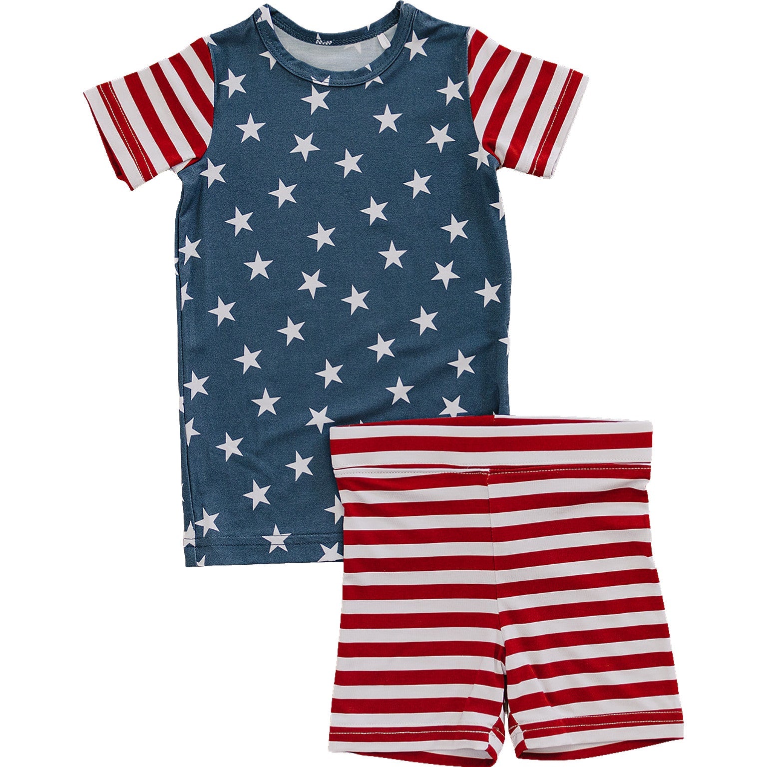 MB57- StArS & sTrIpEs ShOrT sEt