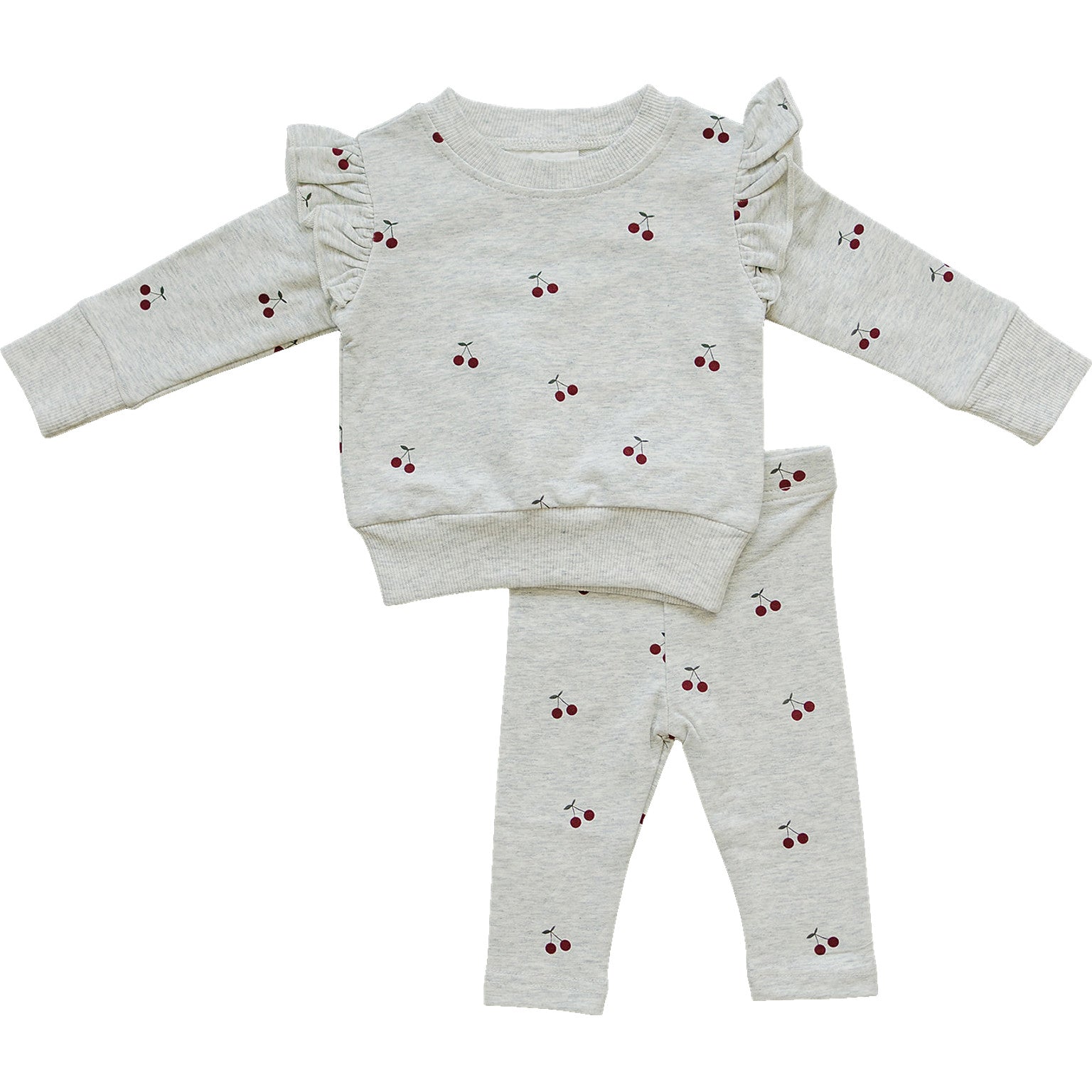 Cherry Ruffle Set