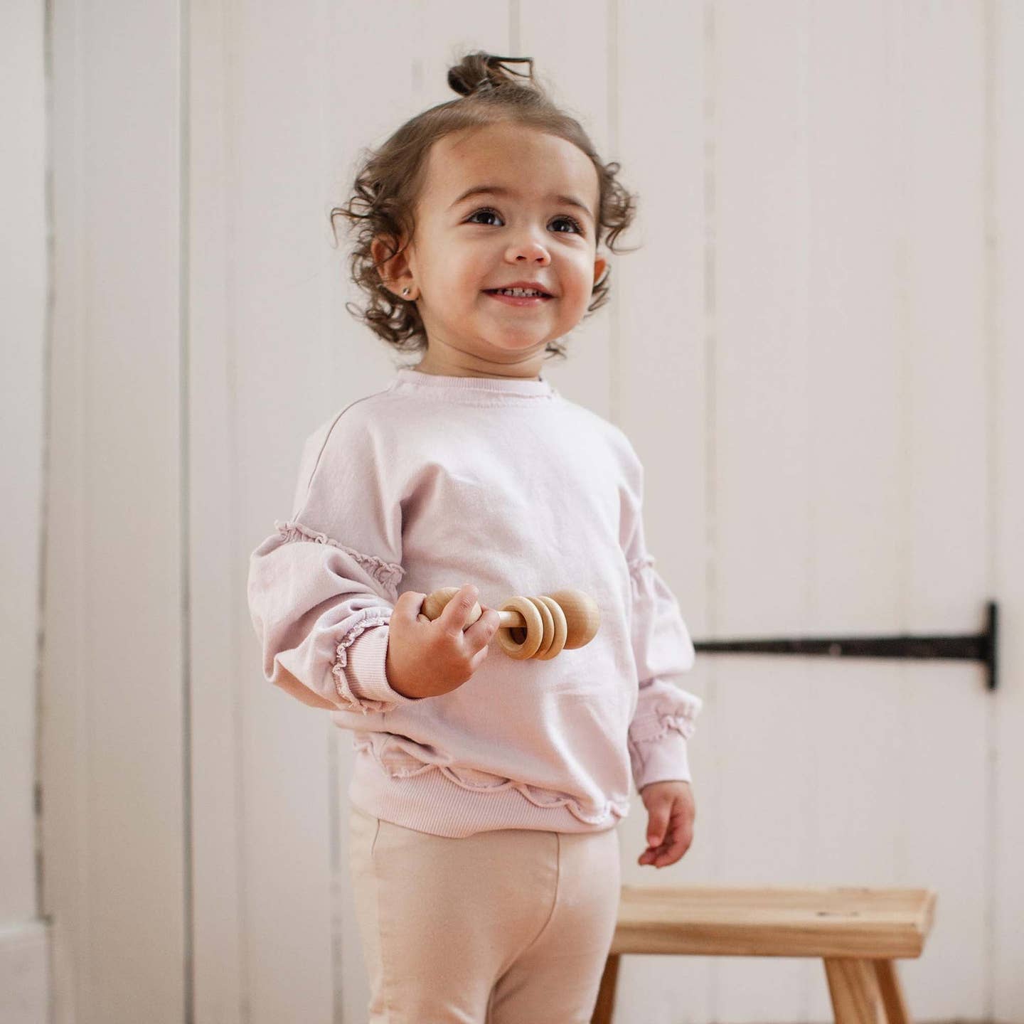 Baby Girl Sweatshirt Set