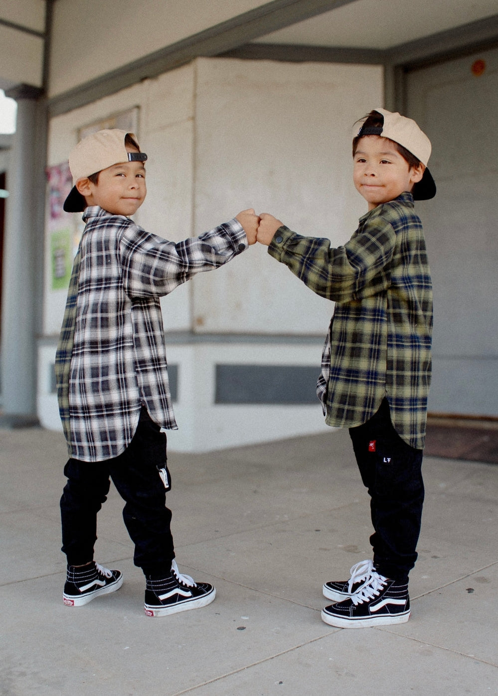 Two-Tone Flannel Black/Green