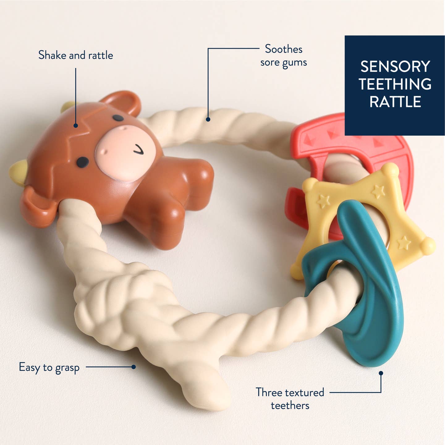 IR094- Teether Rattles