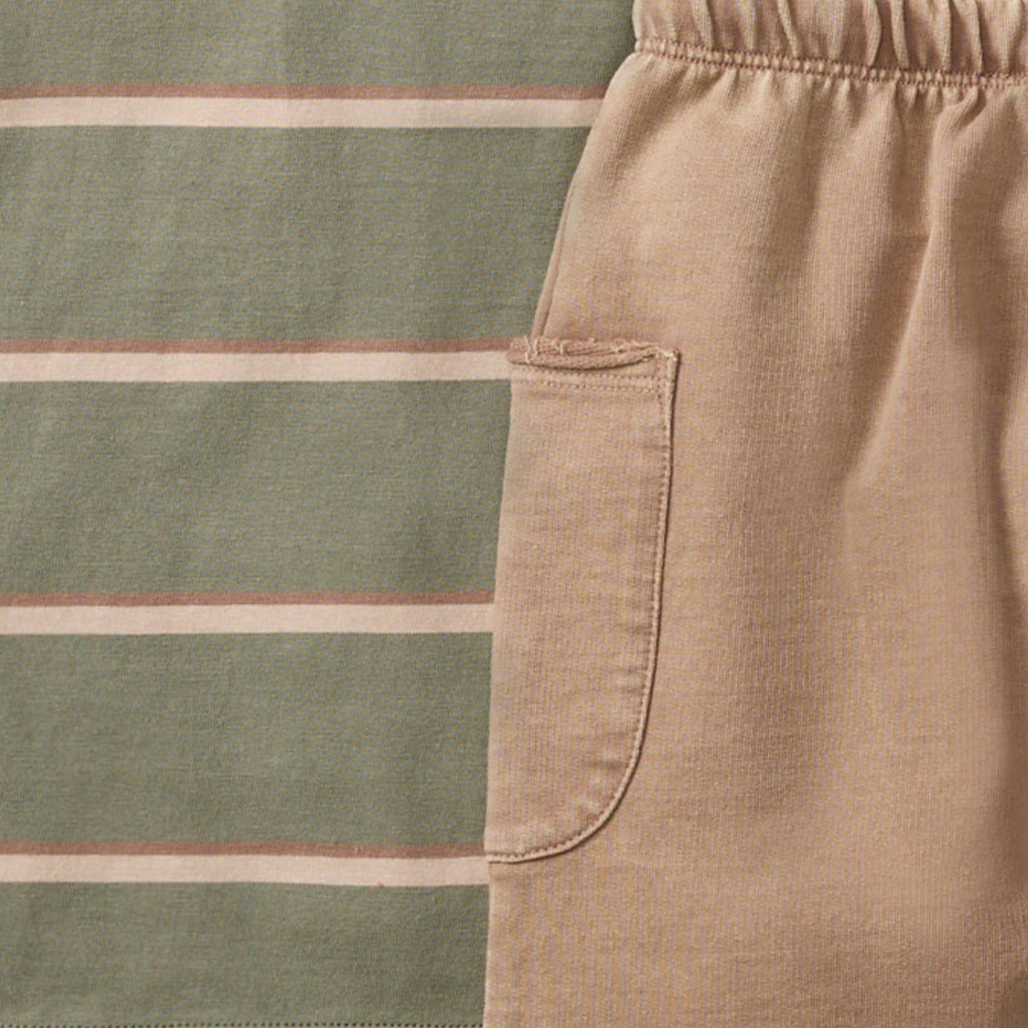 Holland Stripe Infant Tee Set