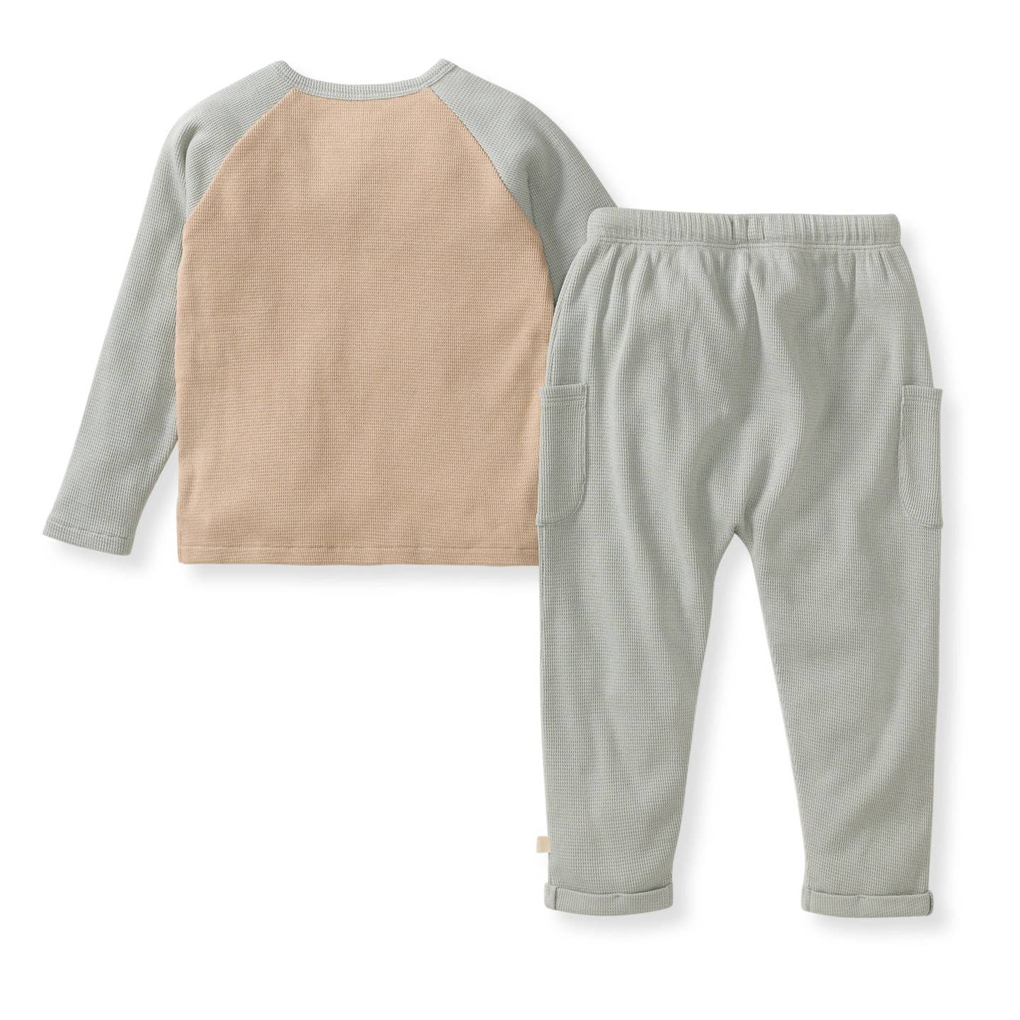 Organic Thermal Tee&Pants Set
