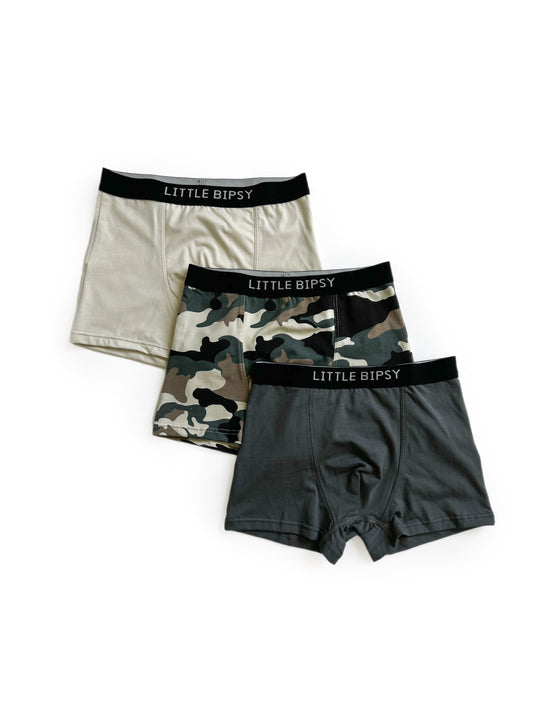 Pewter Camo Boxers