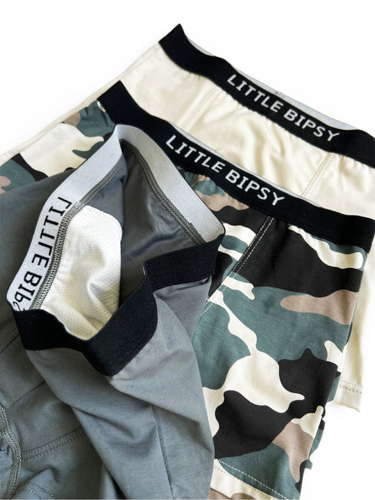 Pewter Camo Boxers