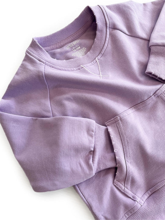 LIttle Bipsy-Neon Pullover - Lilac