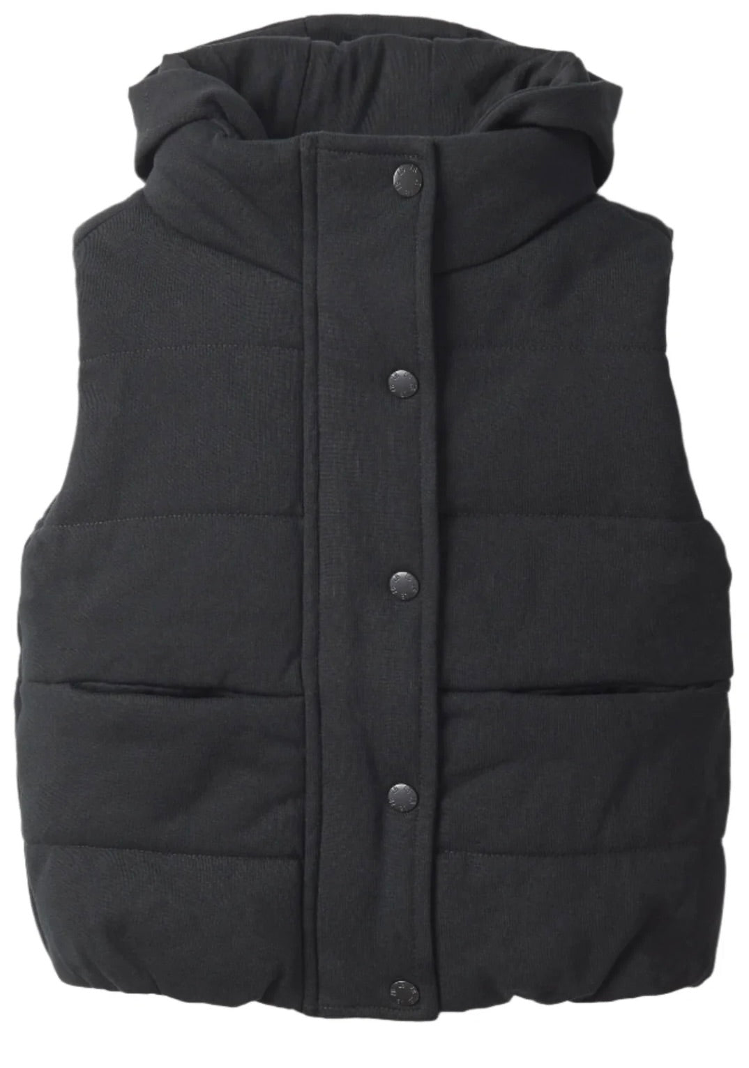 Hooded Puffer Vest W/ Hood