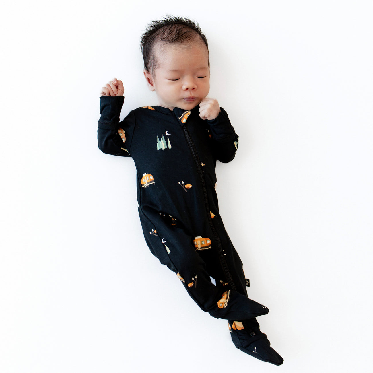 KY052-Zip Footie Under the Stars