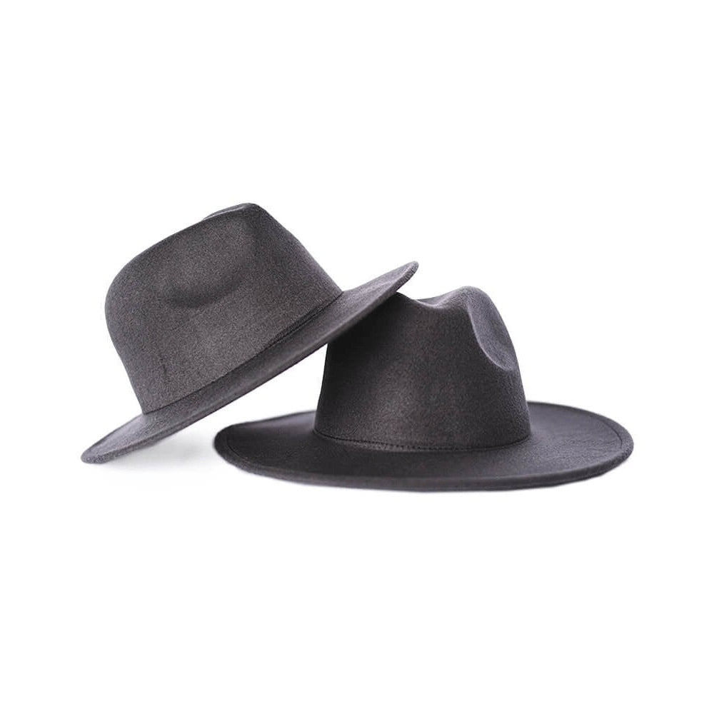 Bailey's Blossoms- Bordeaux Flat Brim Hats