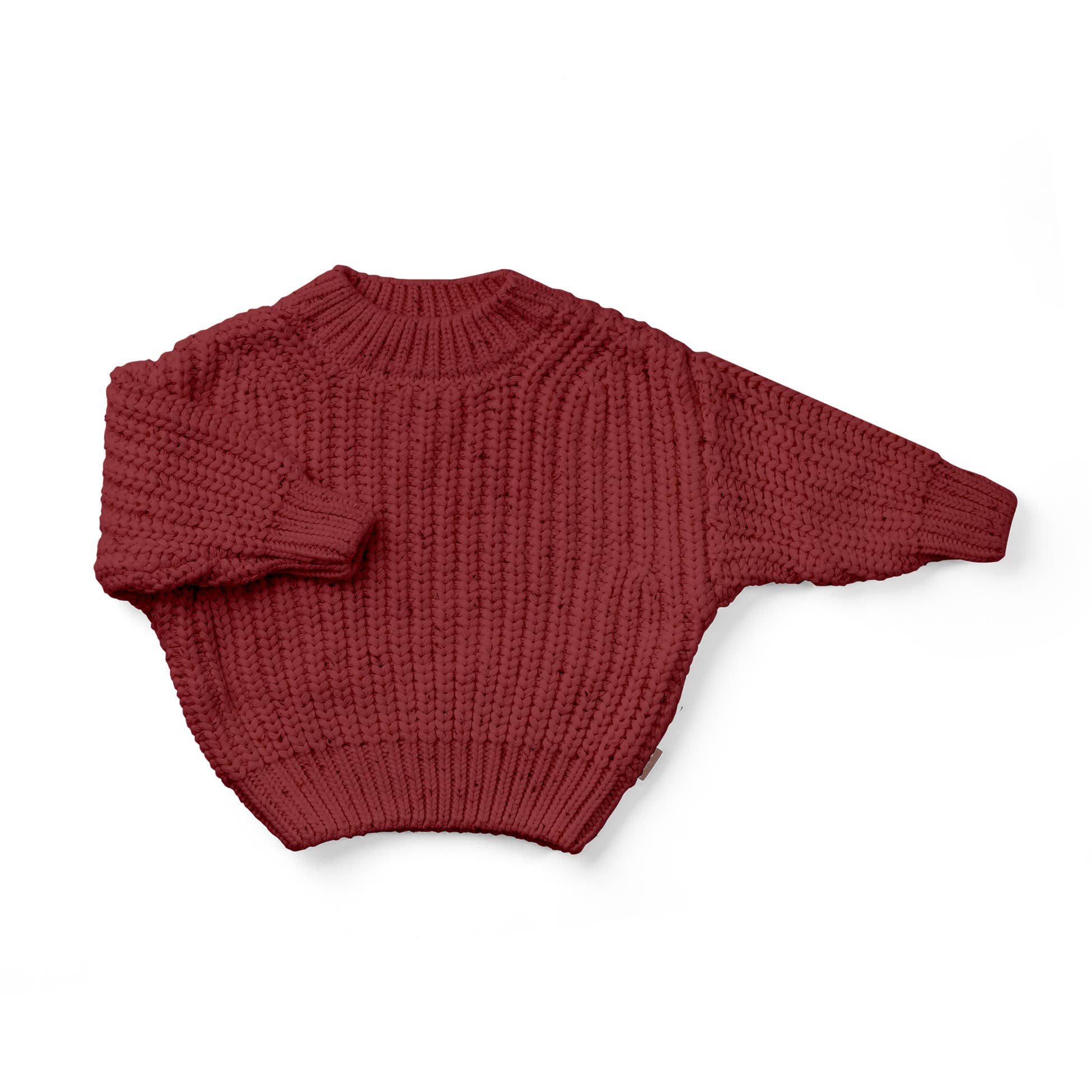 Goumi Kids-Organic Knit Sweater : Hot Cocoa