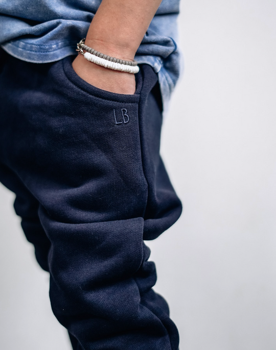 Little Bipsy- Navy Jogger