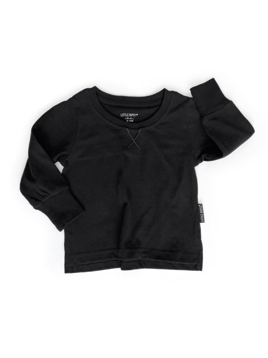 Little Bipsy- Long Sleeve Tee _Black