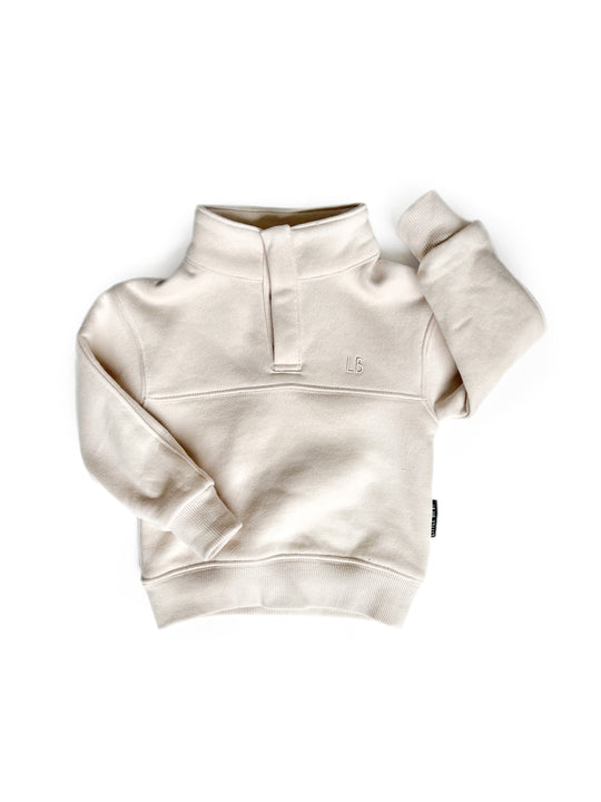 Little Bipsy- Ivory Pullover