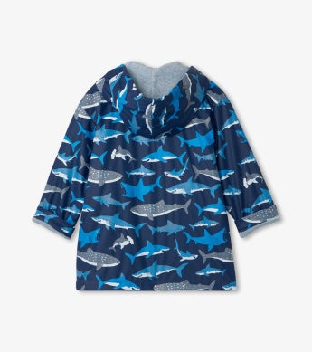 Hatley- Shark School Raincoat